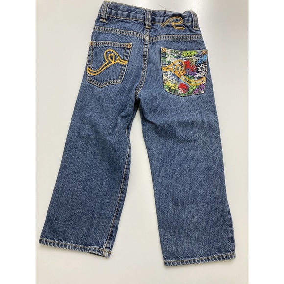 Request Girl's Jeans Blue Denim Pocket Pants Toddler Jeans Size 4 Orig.$22 - Picture 11 of 12